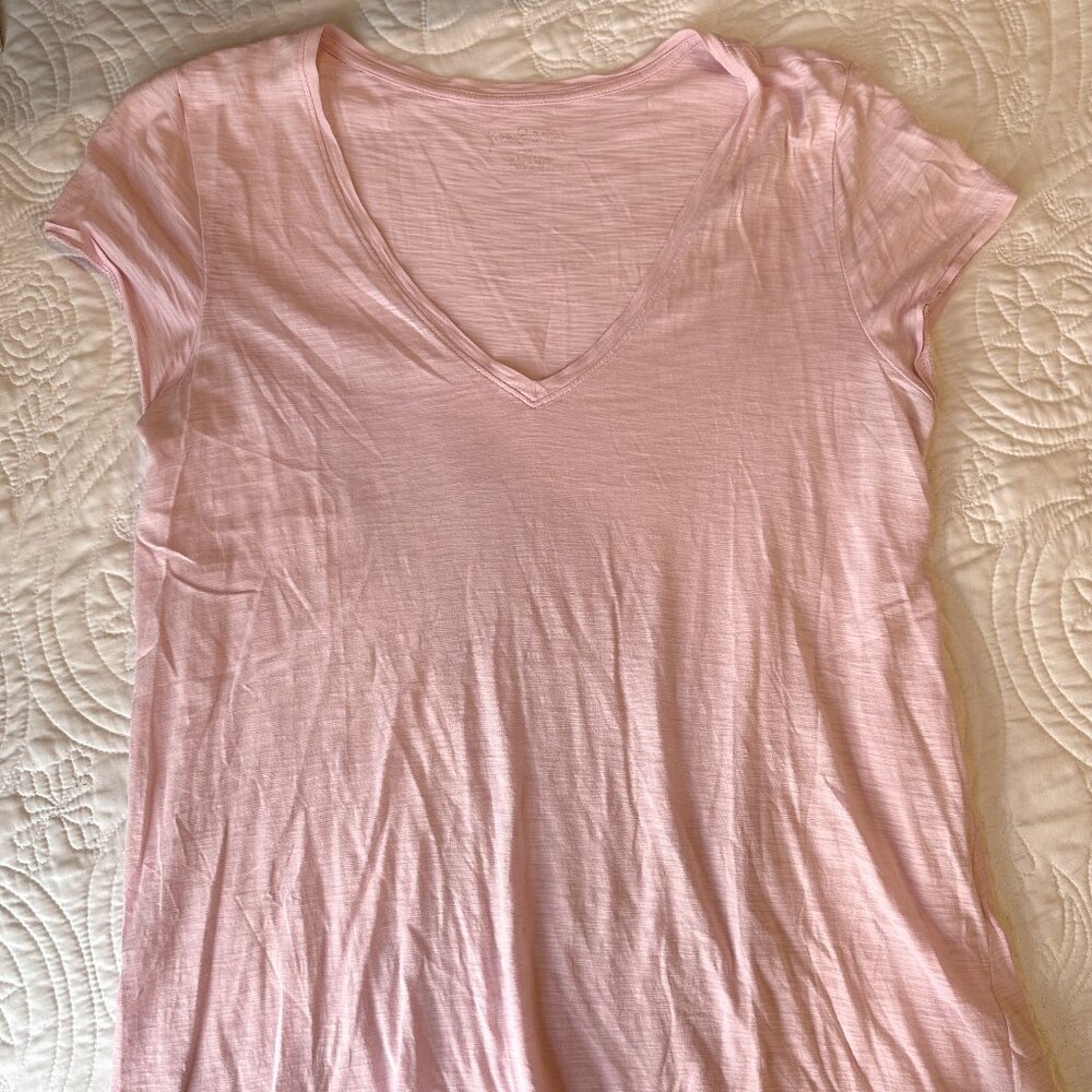 EUC Lilly Pulitzer Etta Top in Pale Pink - Size M